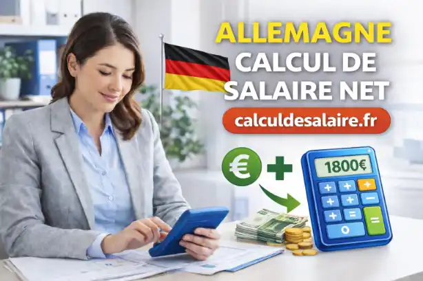 Fiche de paie allemande avec les lignes Lohnsteuer, Rentenversicherung, Krankenversicherung et Pflegeversicherung