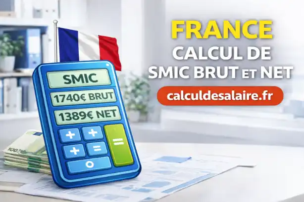 CALCUL DU SMIC BRUT NET HORAIRE MENSUEL